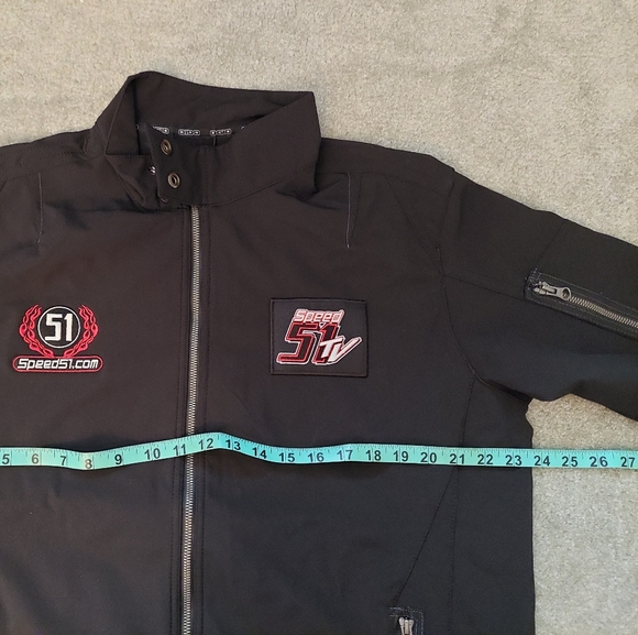 Speed51 TV Black Ogio Jacket. Water Resistant. Men's Size L NWT - Picture 7 of 7